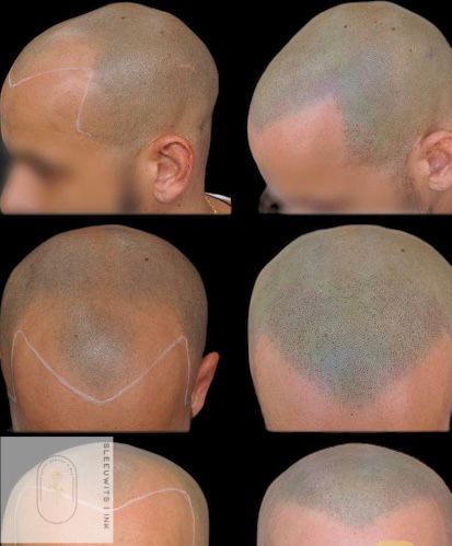 Arabic stoppeltattoo